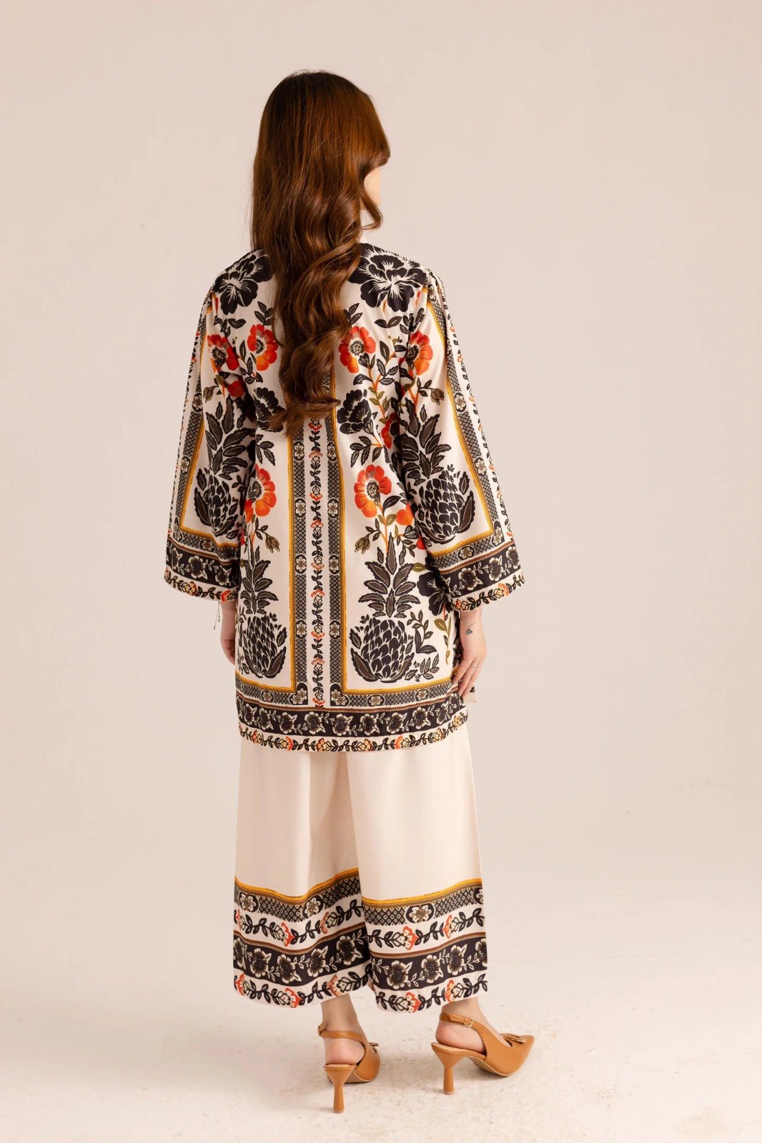 Brown Cotton Blend Premium   Co-ord Set For Women